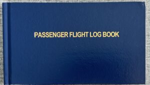 50% off Passenger Flight Logbook (dented corner)