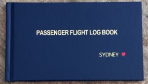 Sydney Stamped Logbook with back embossing ( see details)